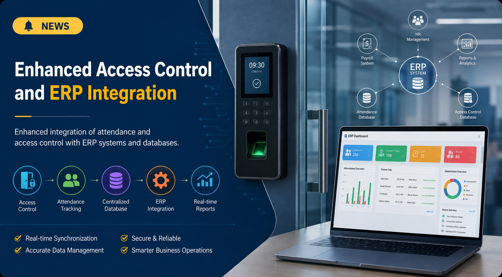 Enhanced Access Control and ERP Integration